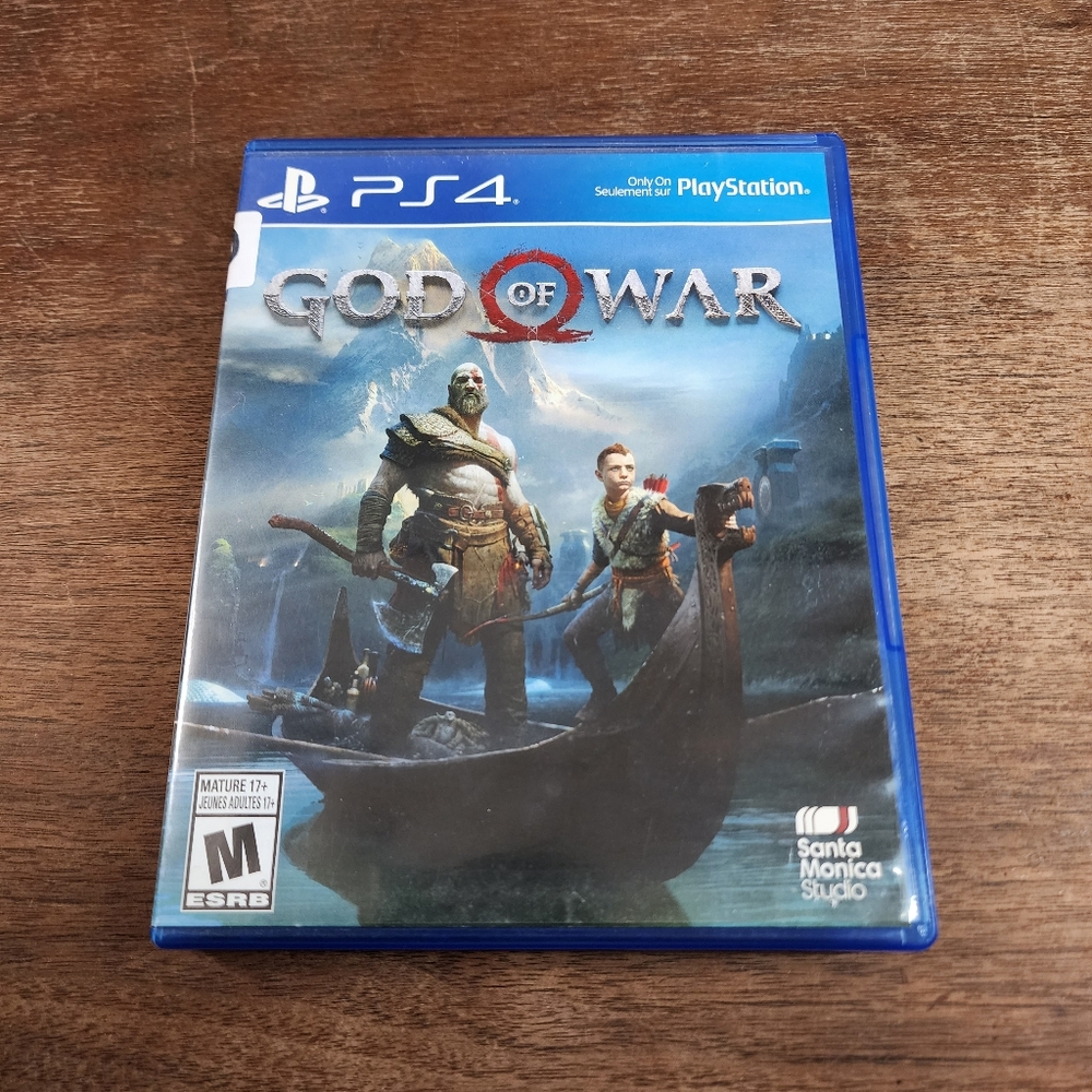 Sony Playstation 4 God Of War PS4 Game CIB